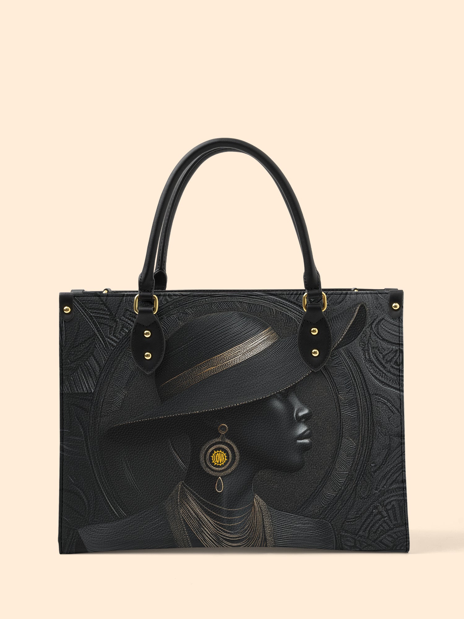 Midnight Glow Premium Leather Handbag QR0TD278