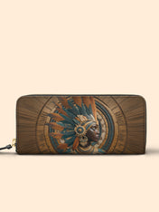 Sacred Grain Slimline Zippy Wallet QR0TD378