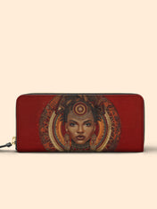 Ebony Aura Slimline Zippy Wallet QR0XD009