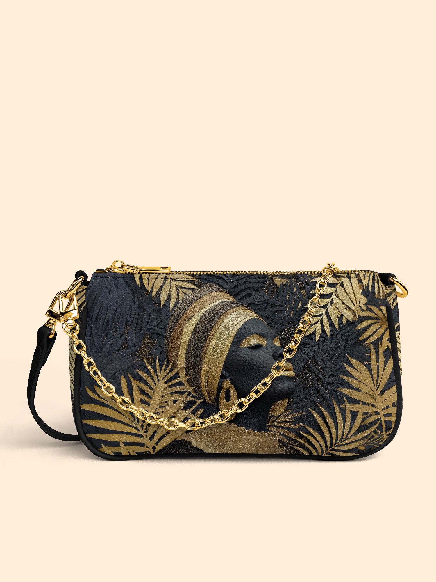 Ebony Majesty Classic Zip Pochette QR0TD120