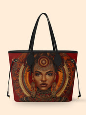 Ebony Aura Classic Shopper Tote QR0XD008