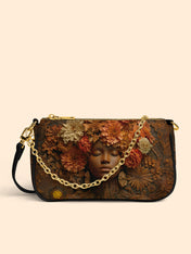 Afro Flora Classic Zip Pochette QR0TV041