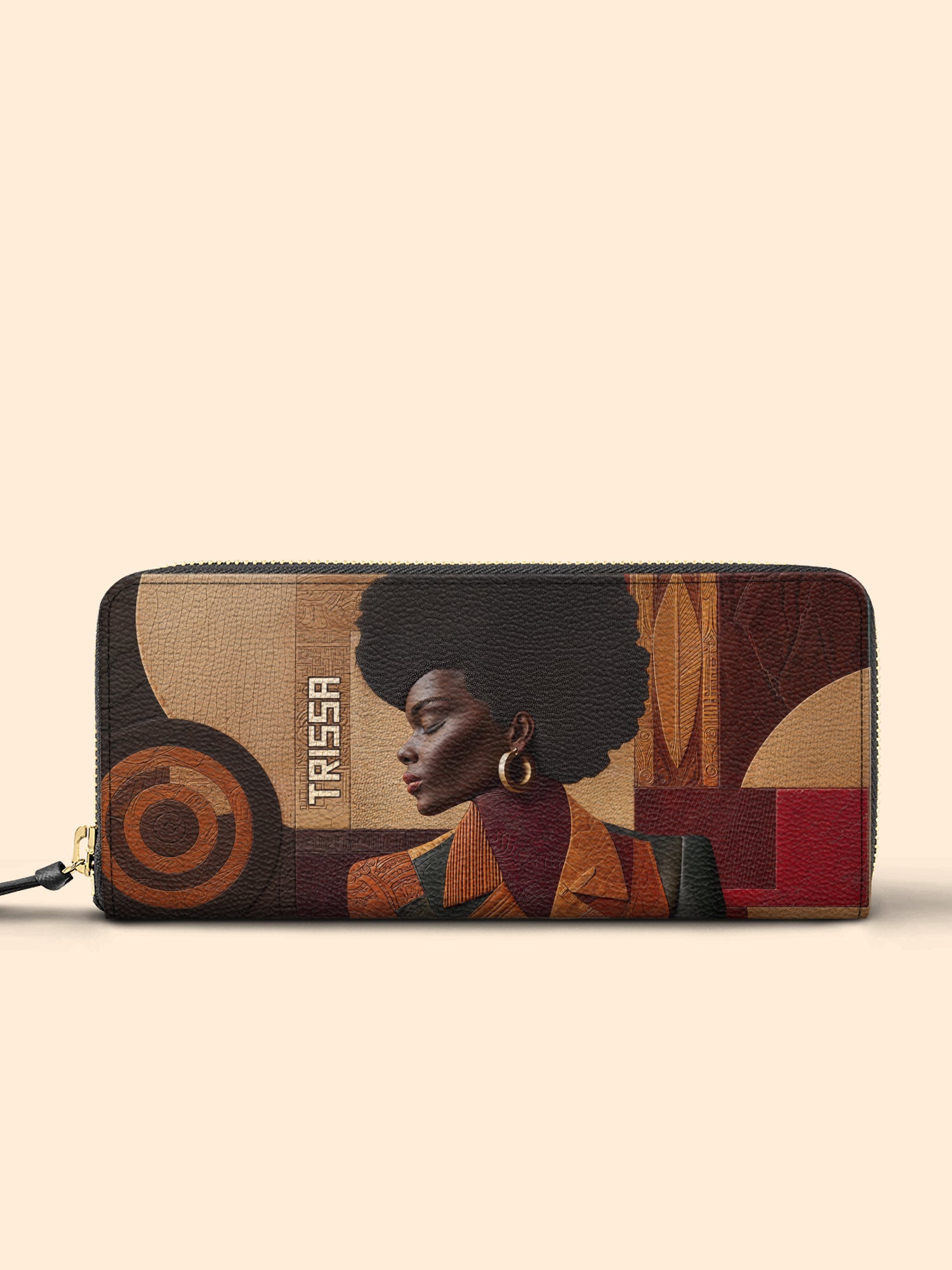 Ember Crown Slimline Zippy Wallet