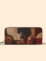 Ember Crown Slimline Zippy Wallet