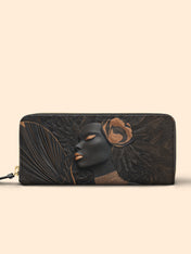 Verdant Glow Slimline Zippy Wallet QR0TD296