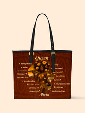 Dancing Queen Sleek Leather Tote