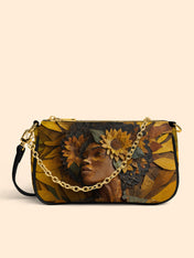 Golden Sunflower Classic Zip Pochette QR0TD380