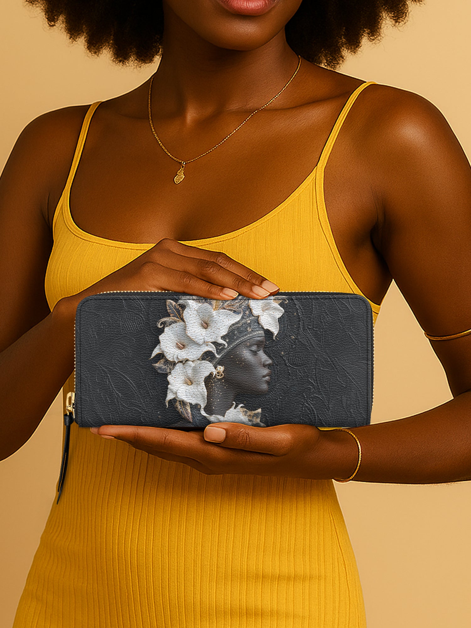 Noir Serenity Slimline Zippy Wallet QR0TD215