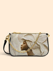 Ivory Blossom Classic Zip Pochette QR0TV068