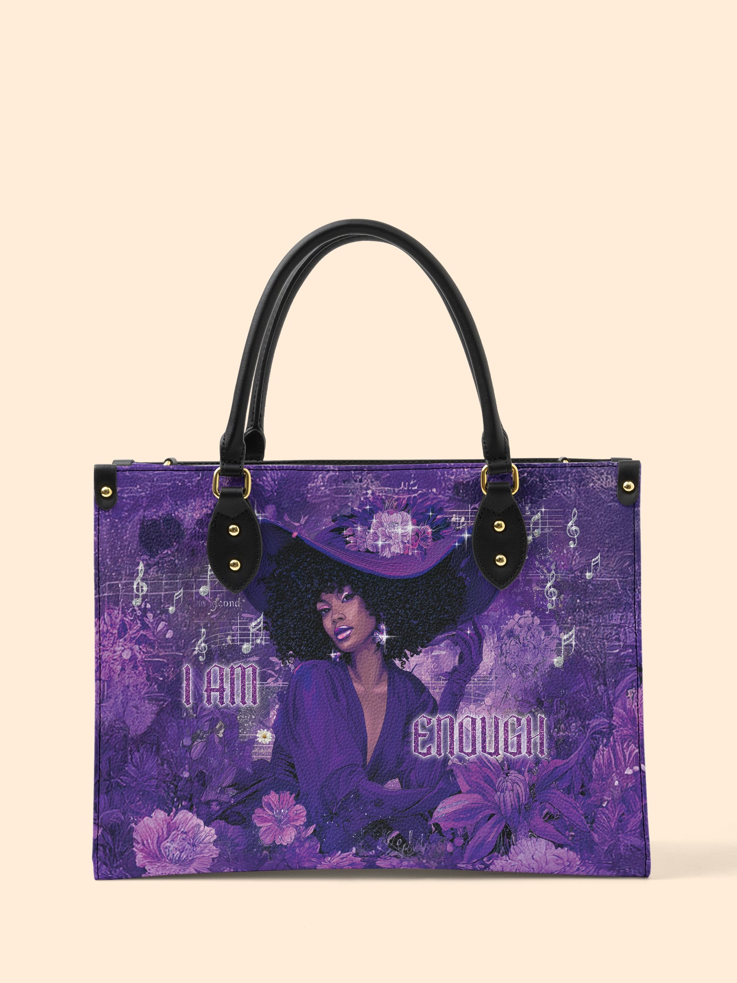 Rhythm of Enough Premium Leather Handbag QR0TD088