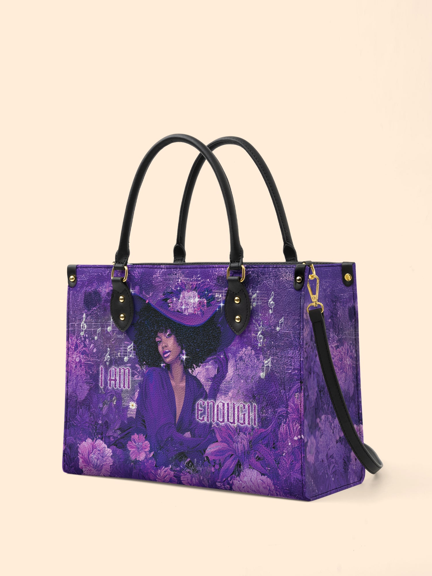 Rhythm of Enough Premium Leather Handbag QR0TD088