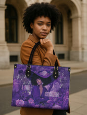 Rhythm of Enough Premium Leather Handbag QR0TD088