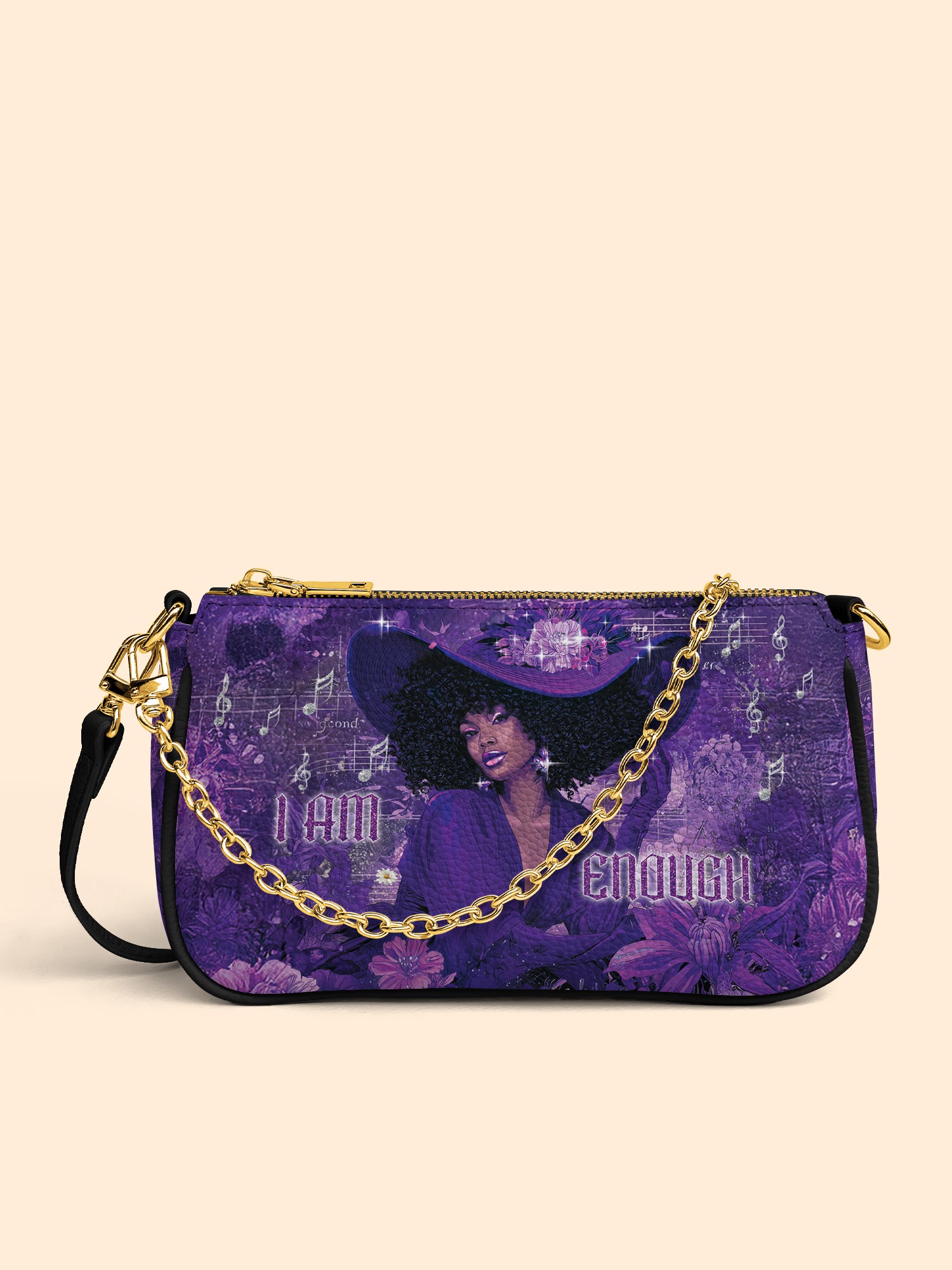 Rhythm of Enough Classic Zip Pochette QR0TD080