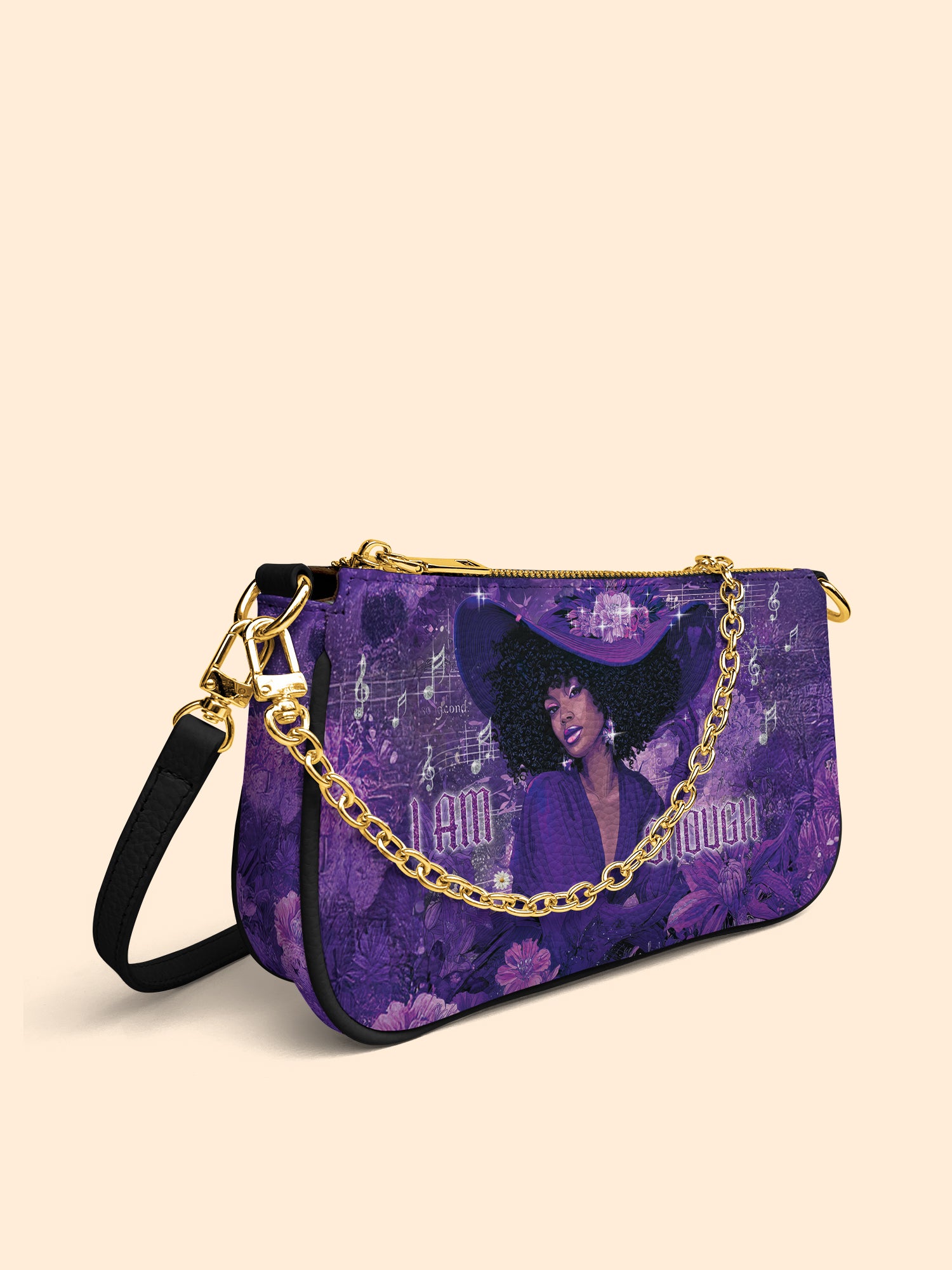 Rhythm of Enough Classic Zip Pochette QR0TD080