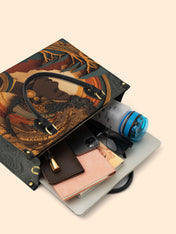 African Queen Essence Premium Leather Handbag QR0TD133