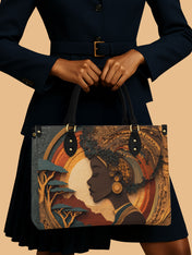 African Queen Essence Premium Leather Handbag QR0TD133