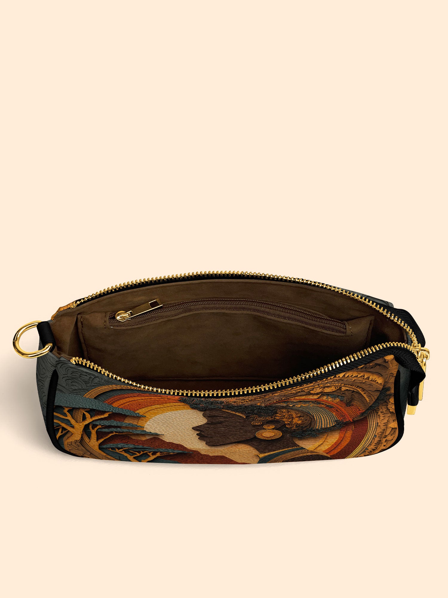 African Queen Essence Classic Zip Pochette QR0TD132