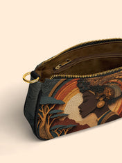 African Queen Essence Classic Zip Pochette QR0TD132