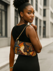 African Queen Essence Classic Zip Pochette QR0TD132