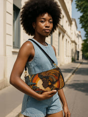 African Queen Essence Classic Zip Pochette QR0TD132