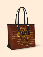 Dancing Queen Sleek Leather Tote