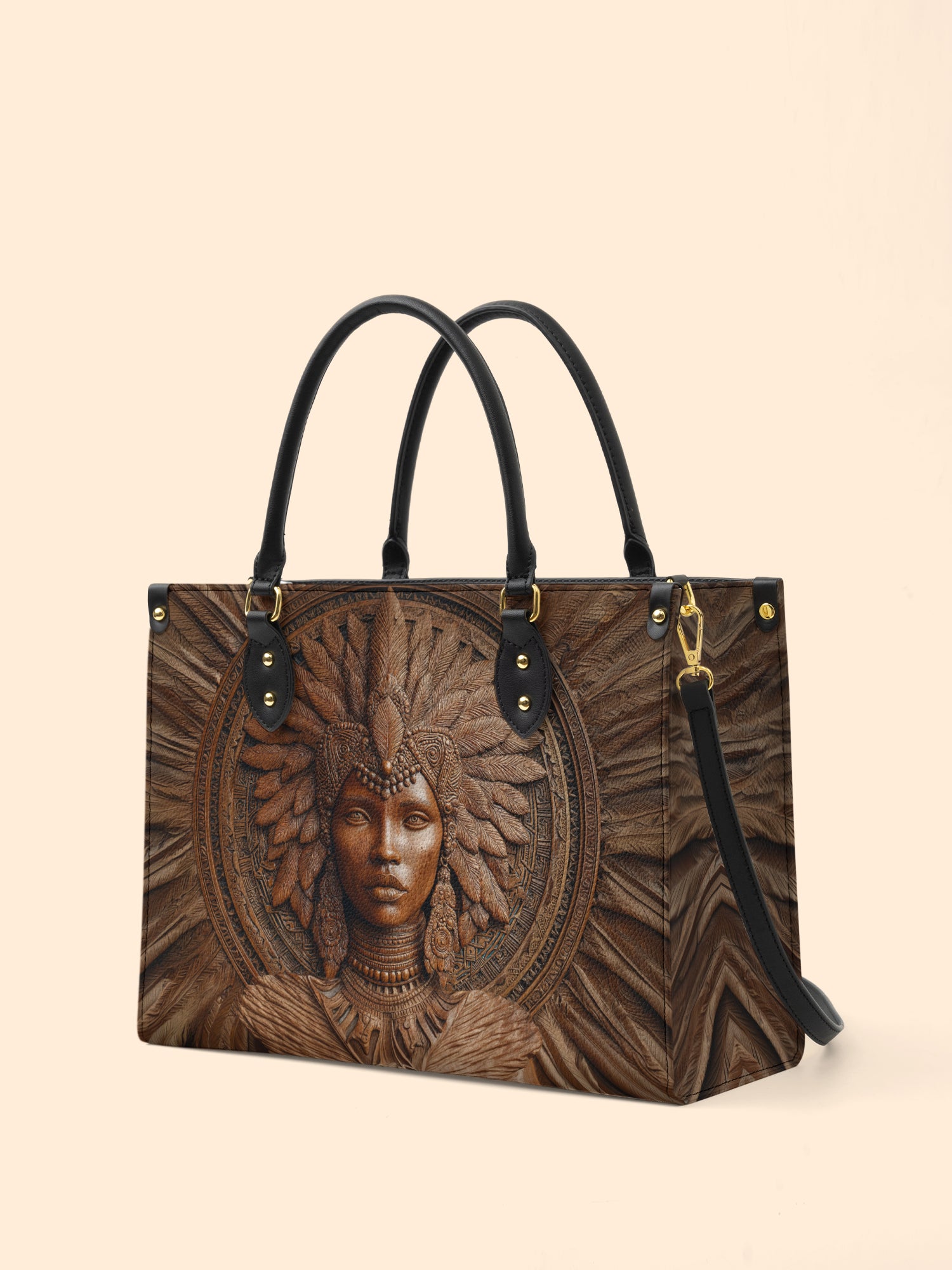 Eternal Heritage Premium Leather Handbag QR0TD373