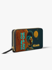 Unapologetically Black Slimline Zippy Wallet