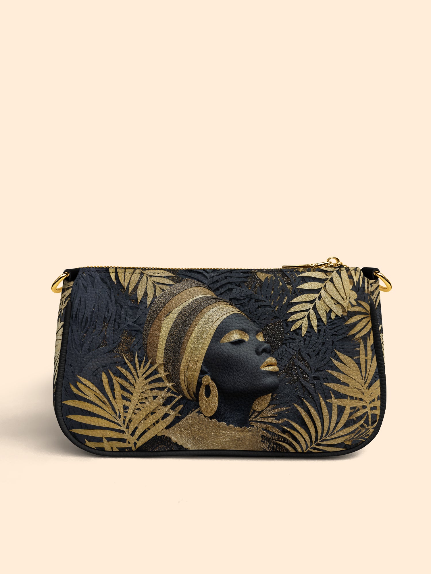 Ebony Majesty Classic Zip Pochette QR0TD120