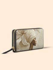 Blossom Goddess Slimline Zippy Wallet QR0TV071