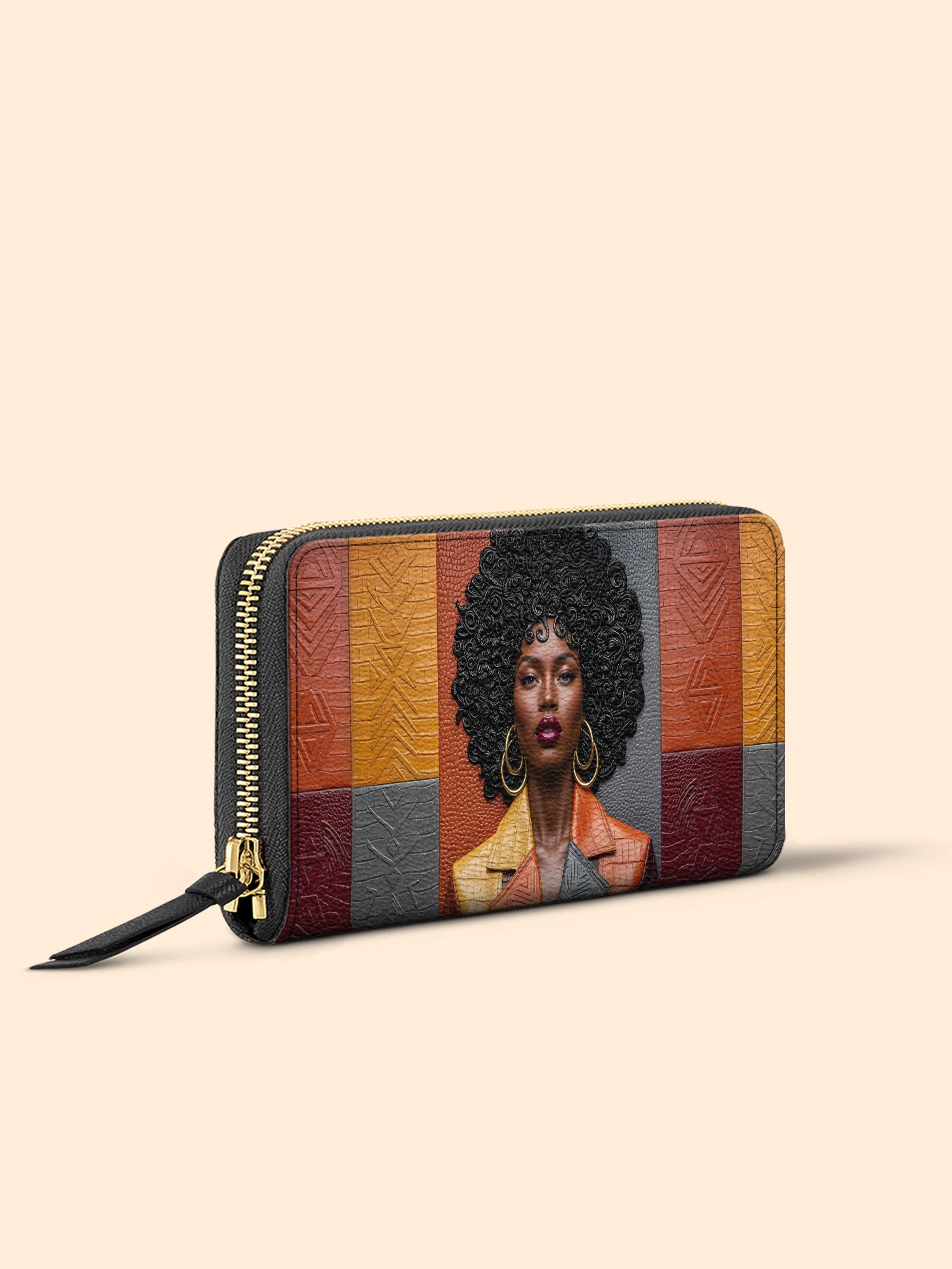 Coded Skin Slimline Zippy Wallet QR0XD022