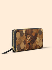 Golden Melanin Slimline Zippy Wallet QR0TD044