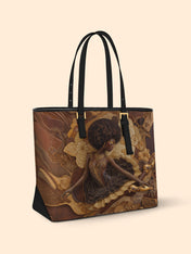 Ember Grace Sleek Leather Tote QR0TD010