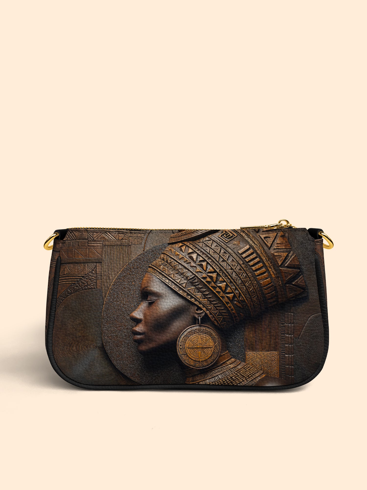 Bronze Serenity Classic Zip Pochette QR0TV079