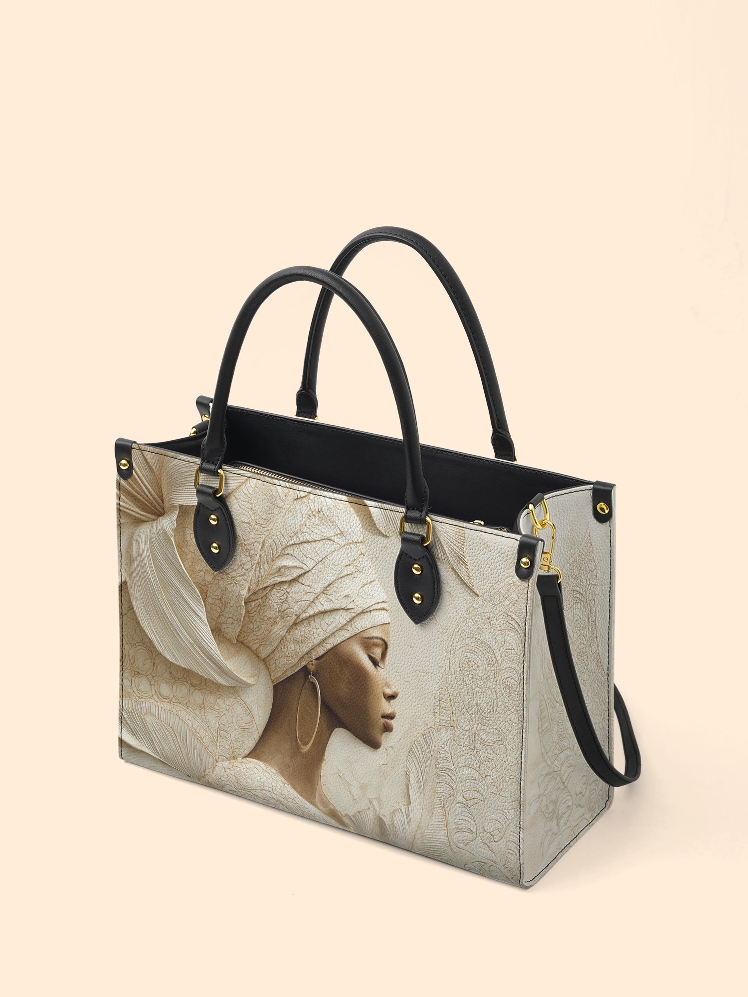 Blossom Goddess Premium Leather Handbag QR0TV070