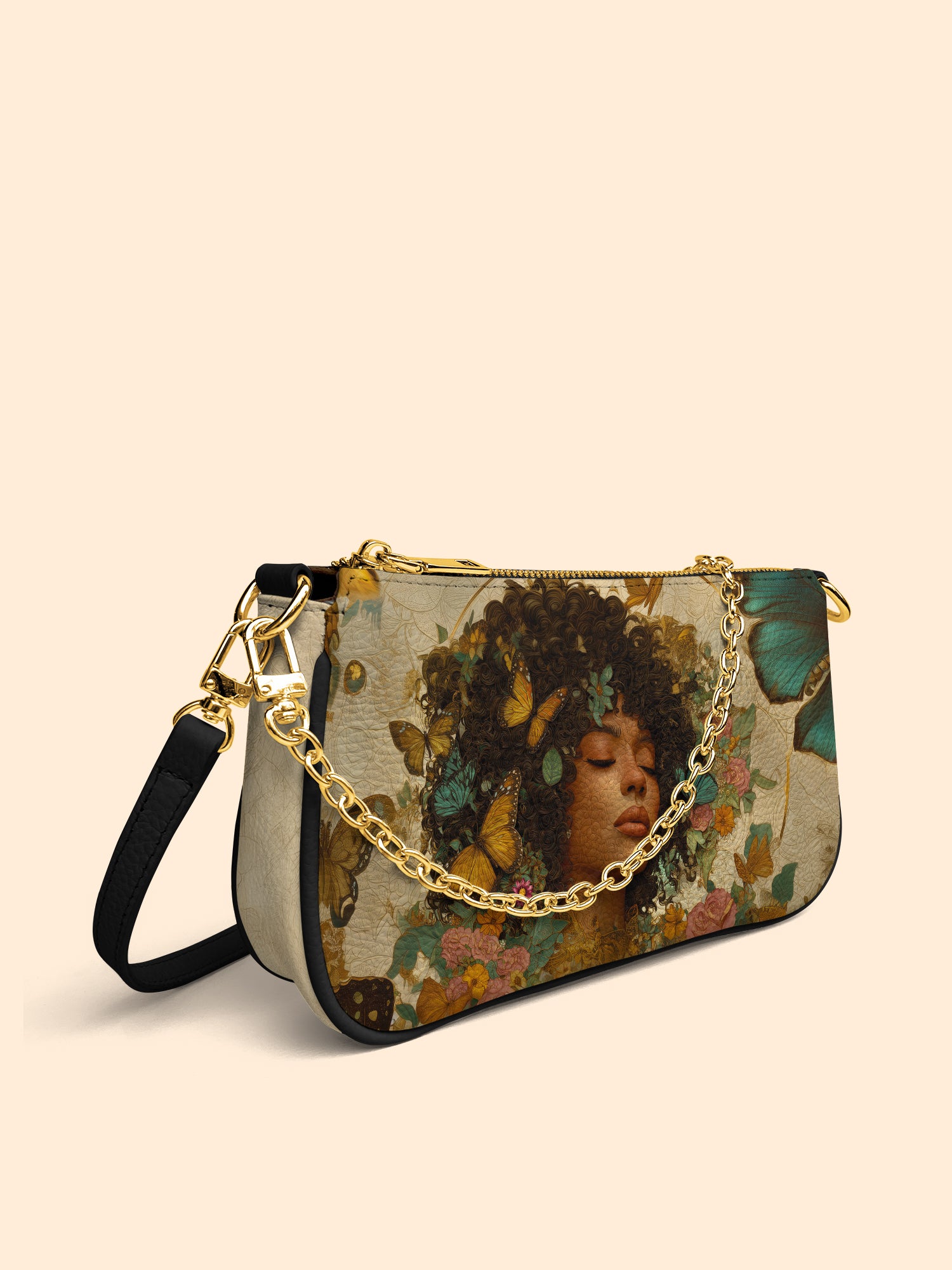 Floral Queen Classic Zip Pochette QR0HH113