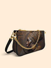 Bronze Serenity Classic Zip Pochette QR0TV079