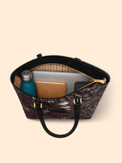 Florissant Grace Sleek Leather Tote QR0XD027