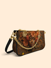 Afro Flora Classic Zip Pochette QR0TV041