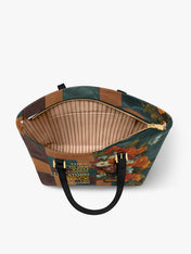 Storm Whisper Sleek Leather Tote