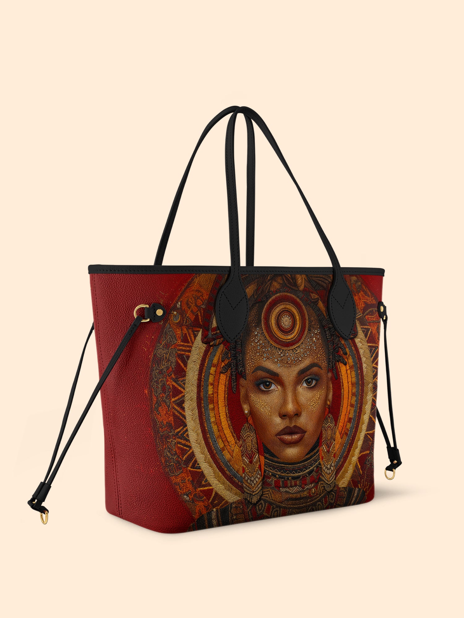 Ebony Aura Classic Shopper Tote QR0XD008