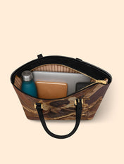 Ember Grace Sleek Leather Tote QR0TD010