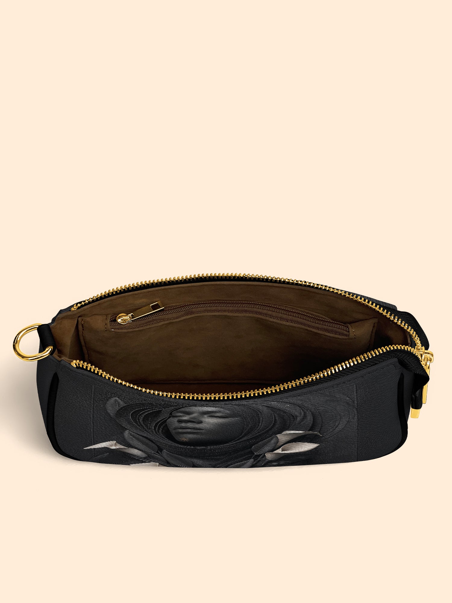 Obsidian Bloom Classic Zip Pochette QR0TD217