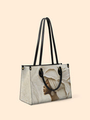 Ivory Blossom Premium Leather Handbag QR0TV067