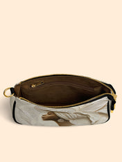 Ivory Blossom Classic Zip Pochette QR0TV068