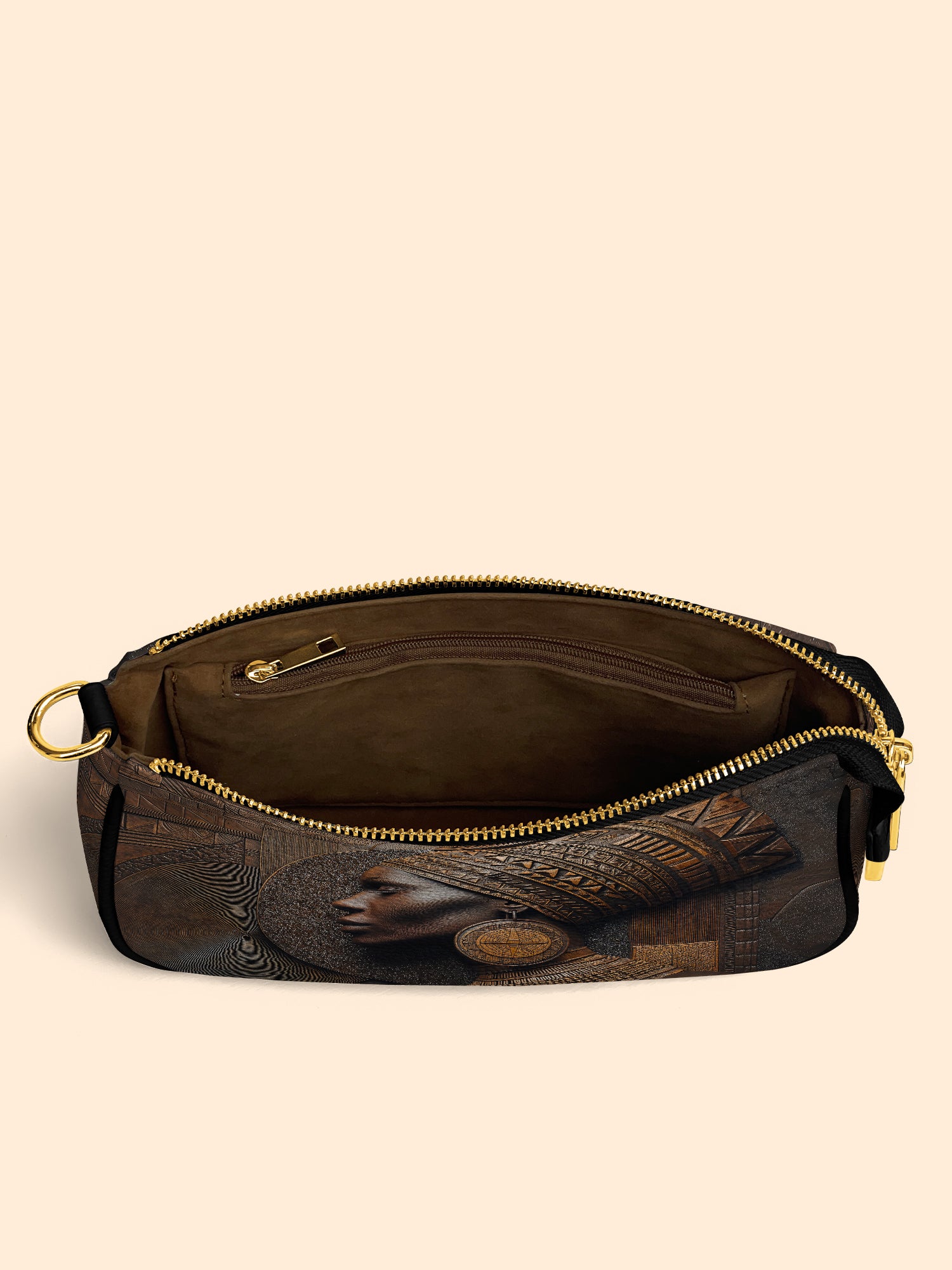 Bronze Serenity Classic Zip Pochette QR0TV079