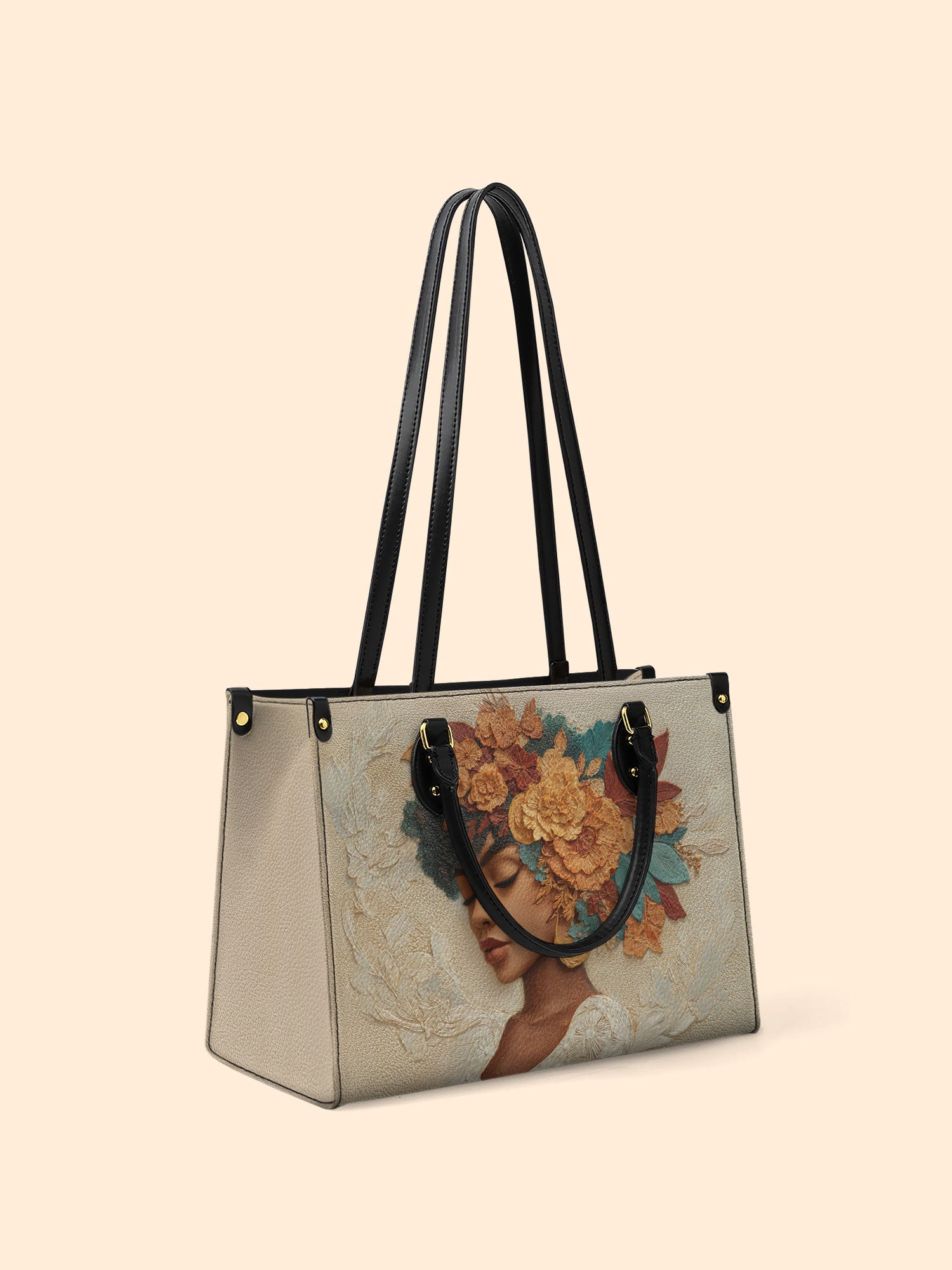 Autumn Radiance Premium Leather Handbag QR0HH074