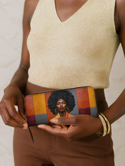 Coded Skin Slimline Zippy Wallet QR0XD022