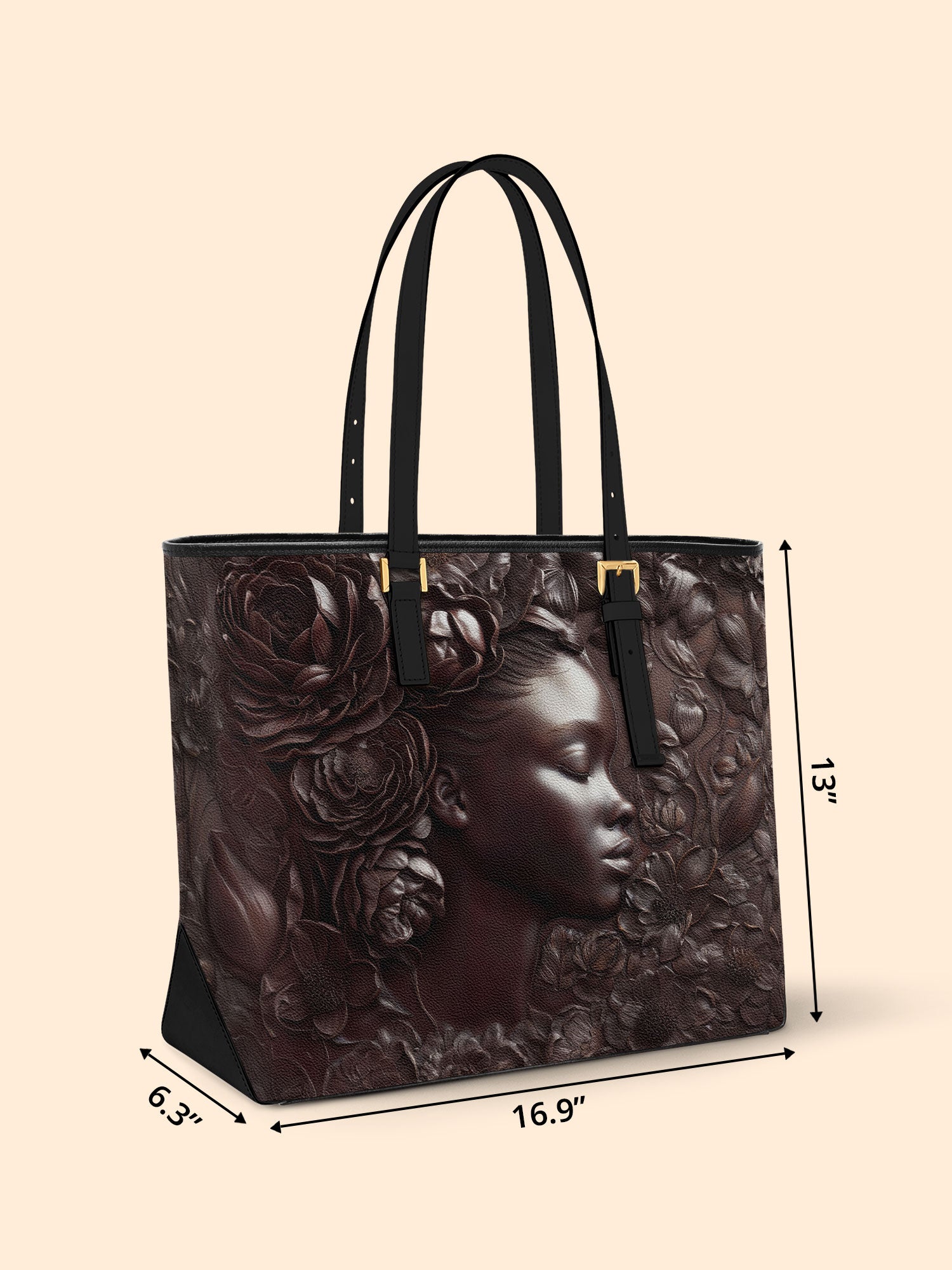 Florissant Grace Sleek Leather Tote QR0XD027