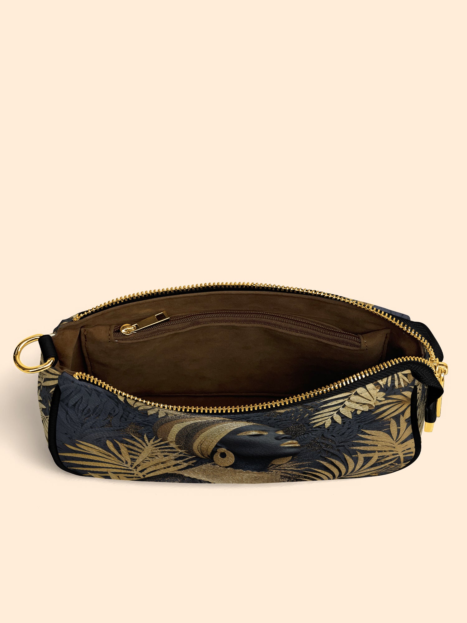 Ebony Majesty Classic Zip Pochette QR0TD120