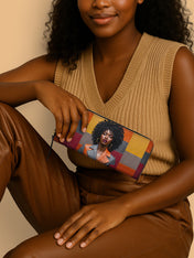 Pattern Code Slimline Zippy Wallet QR0XD021